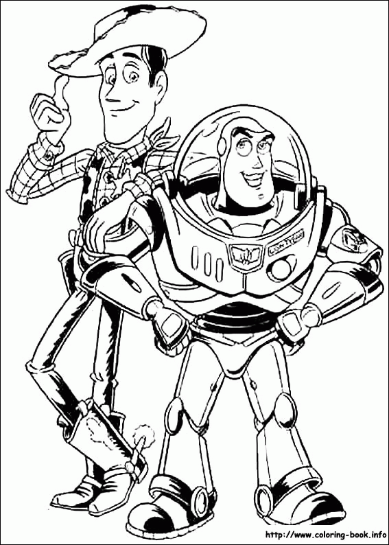 Toy Story kolorowanki